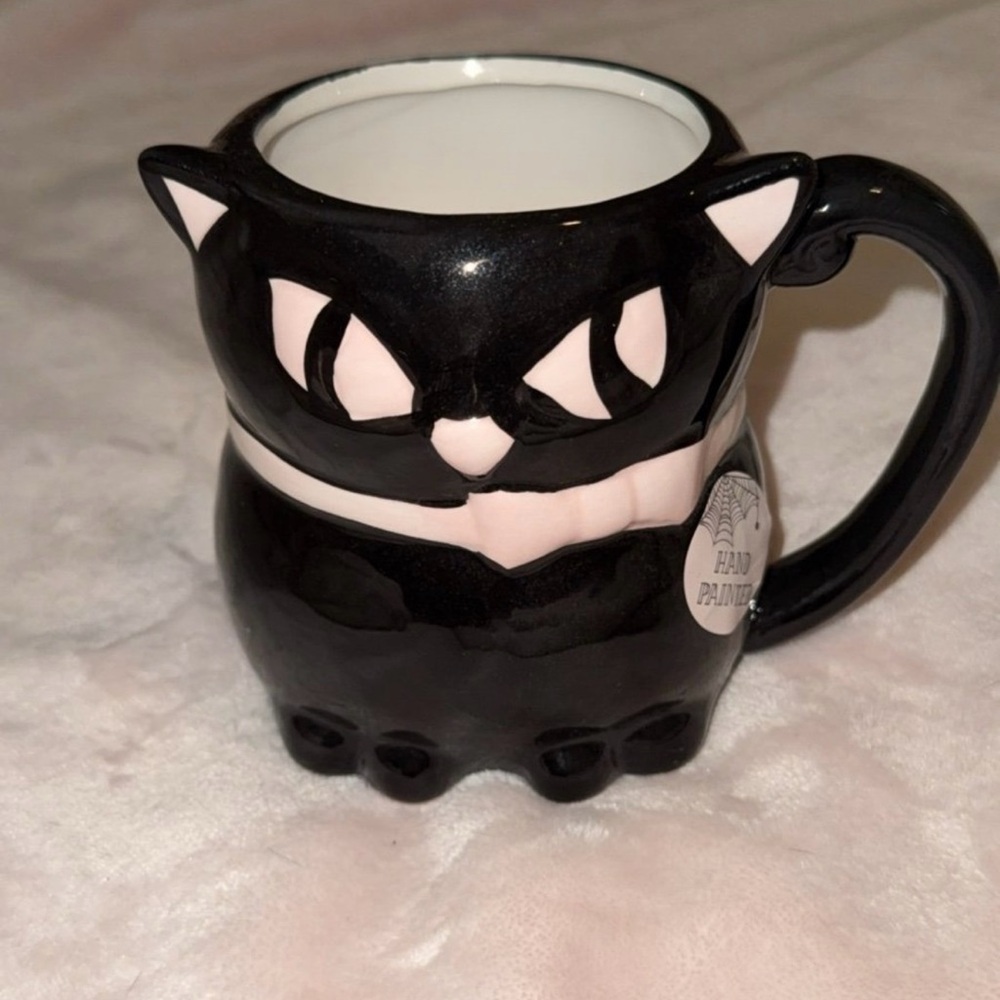 Black Cat Ceramic Mug
